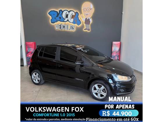 VOLKSWAGEN FOX 1.0 MI COMFORTLINE 8V FLEX 4P MANUAL VOLKSWAGEN FOX 1.0 MI COMFORTLINE 8V FLEX 4P MANUAL